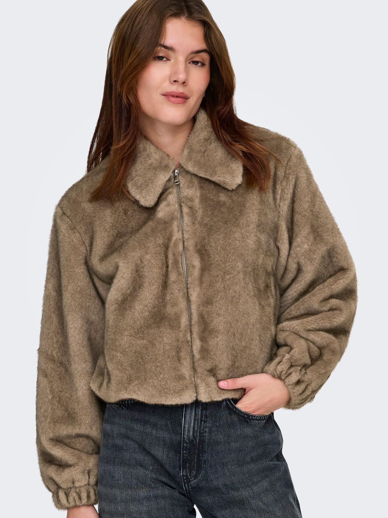 ONLY Onlmadelina Faux Fur Jacket Otw Onlmadelina Otw Veste en fausse fourrure Femme (lot de 1)