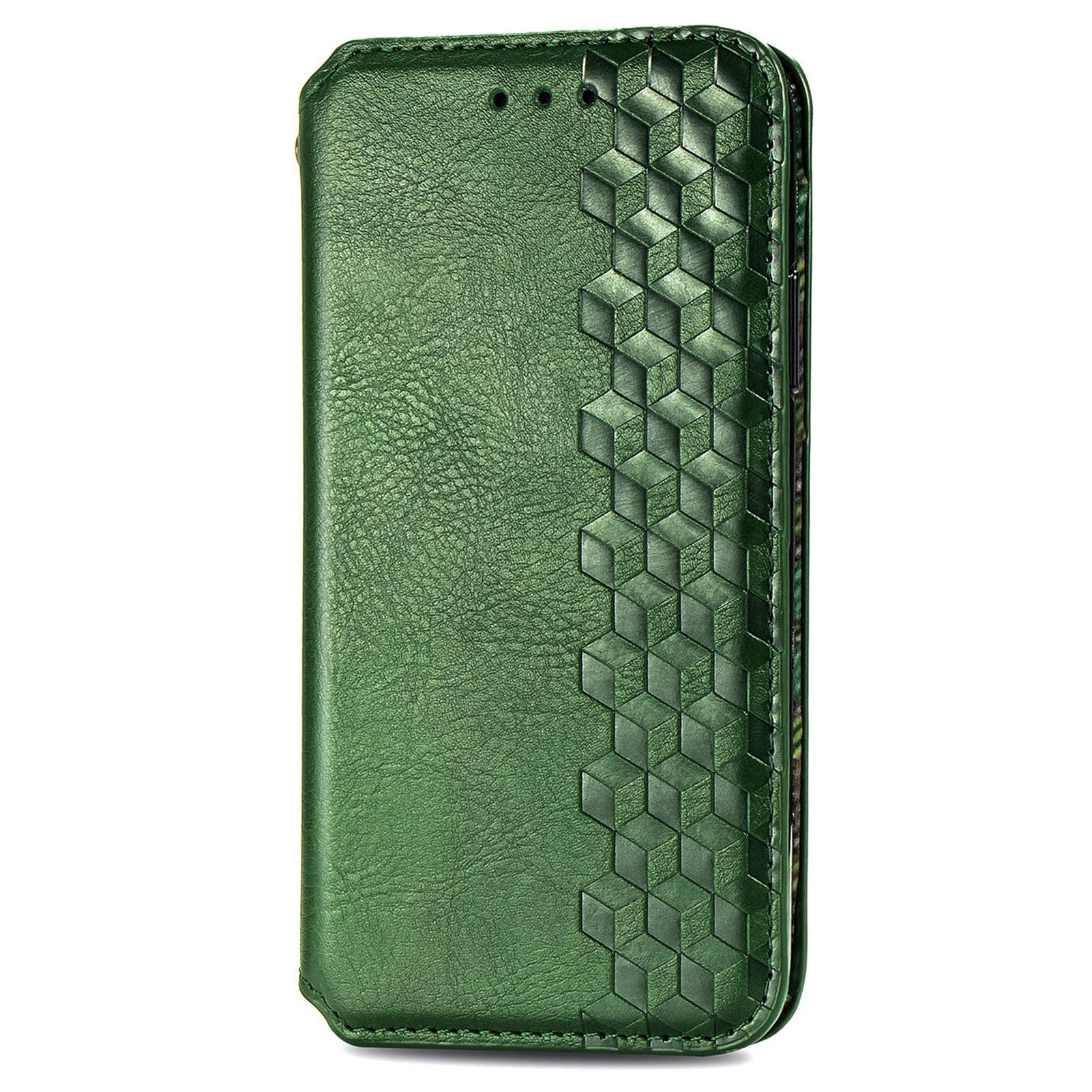 Etui na portfel do Xiaomi 17 Ultra, skórzane zapięcie magnetyczne, etui z klapką dla mężczyzn i kobiet, funkcja stojaka, odporna na uderzenia obudowa, zielona, 17 Ultra