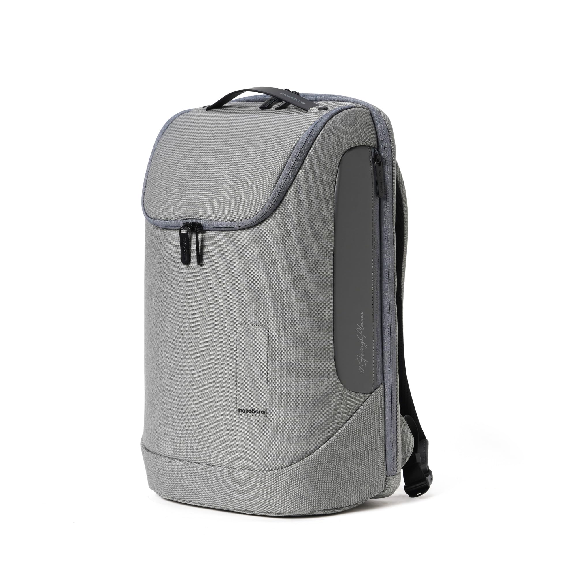 MOKOBARA The Transit Backpack Version 2.0 Premium Nylon 15.6" 30L Unisex Multipurpose Bag With Luggage Sleeve (Seize The Gray - 2.0)