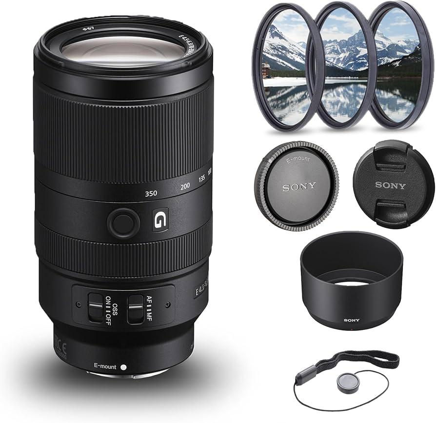 Amazon.com : Sony E 70-350mm f/4.5-6.3 G OSS Lens (SEL70350G) + Amazon.com : Sony E 70-350mm f/4.5-6.3 G OSS Lens (SEL70350G) +