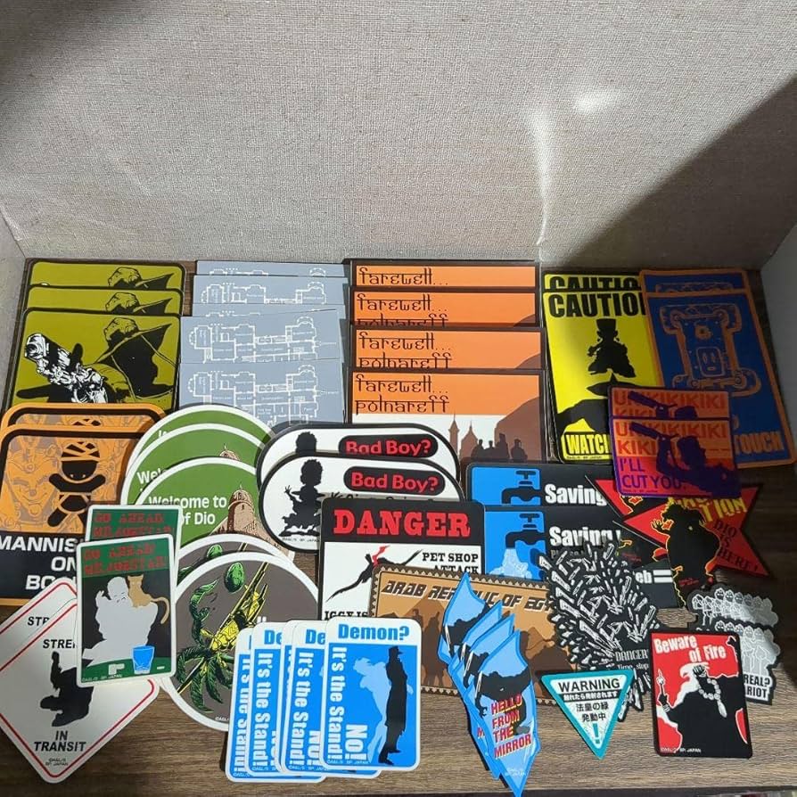 Amazon.co.jp: ジョジョ 第3部 ステッカーセット 一番くじ