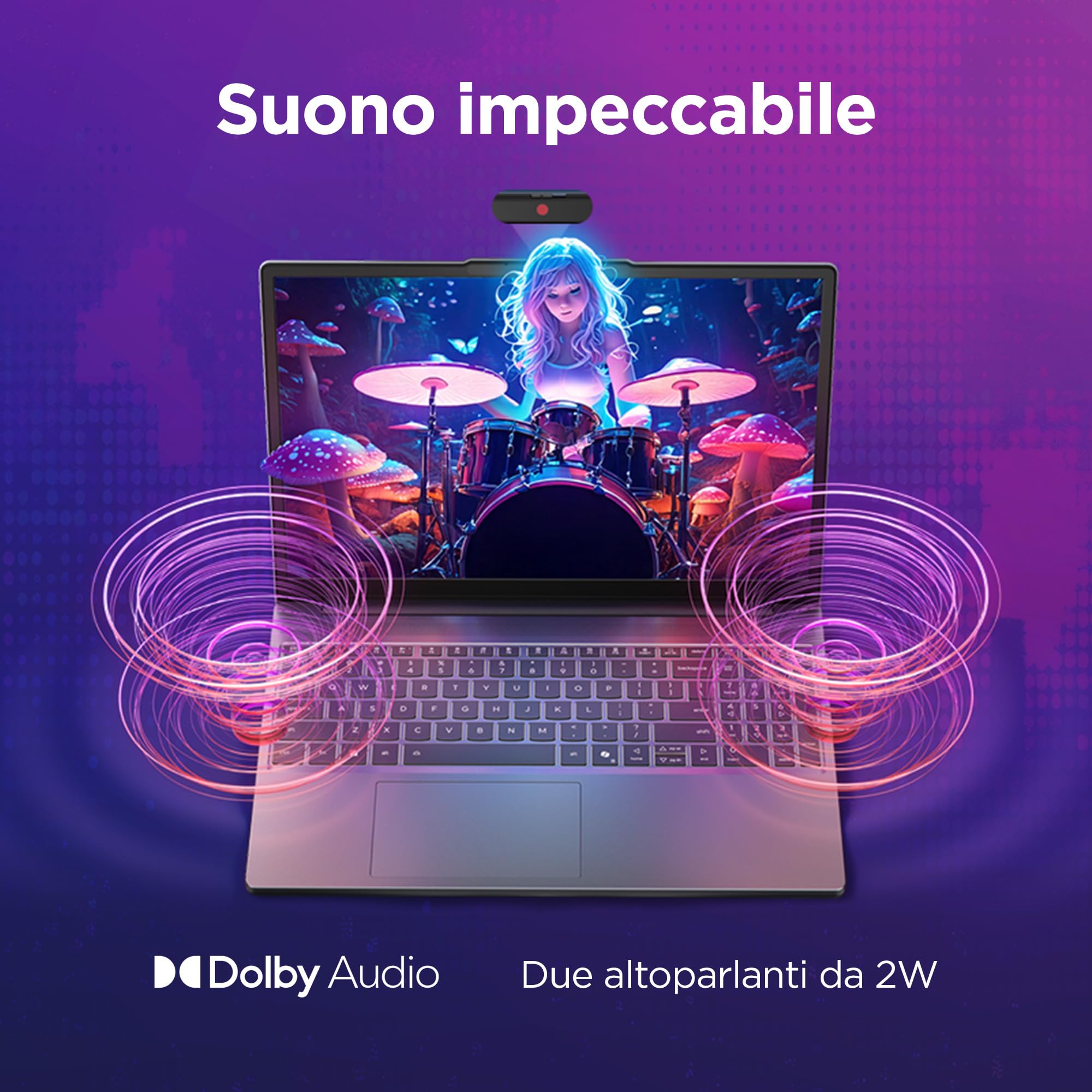 Lenovo IdeaPad Slim 3 Notebook 15.3'' IPS WUXGA (1920x1200), Intel Core i7-13620H, RAM 16GB, 512GB SSD, Windows 11 Home, WiFi 6 - Luna Grey