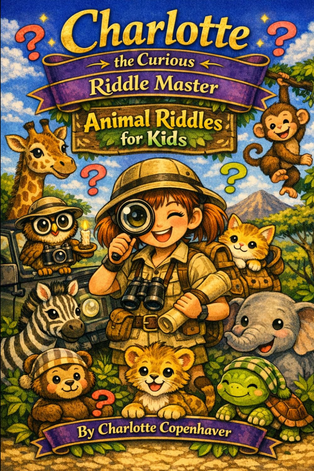 Charlotte the Curious Riddle Master: Animal Riddles for Kids