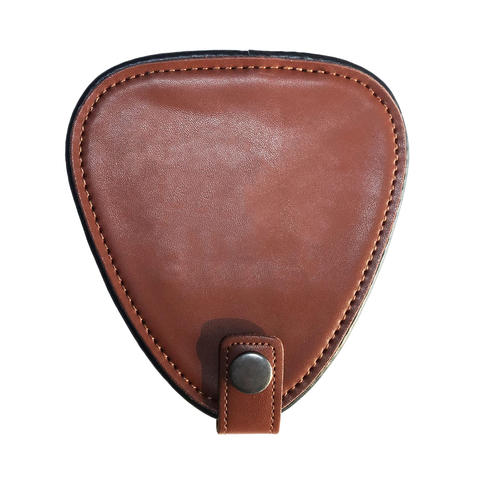 Estuche para púas de guitarra con 22 púas coloridas, caja de almacenamiento de púas de piel sintética, bolsa de púas de guitarra