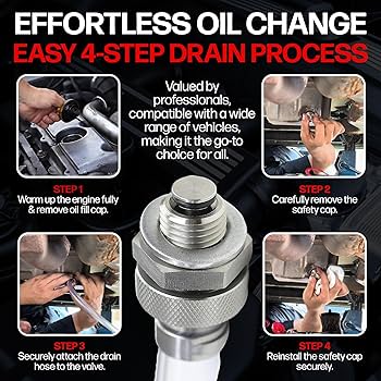 Amazon.com: Votex - Oil Drain Valve fits Kawasaki ZX600