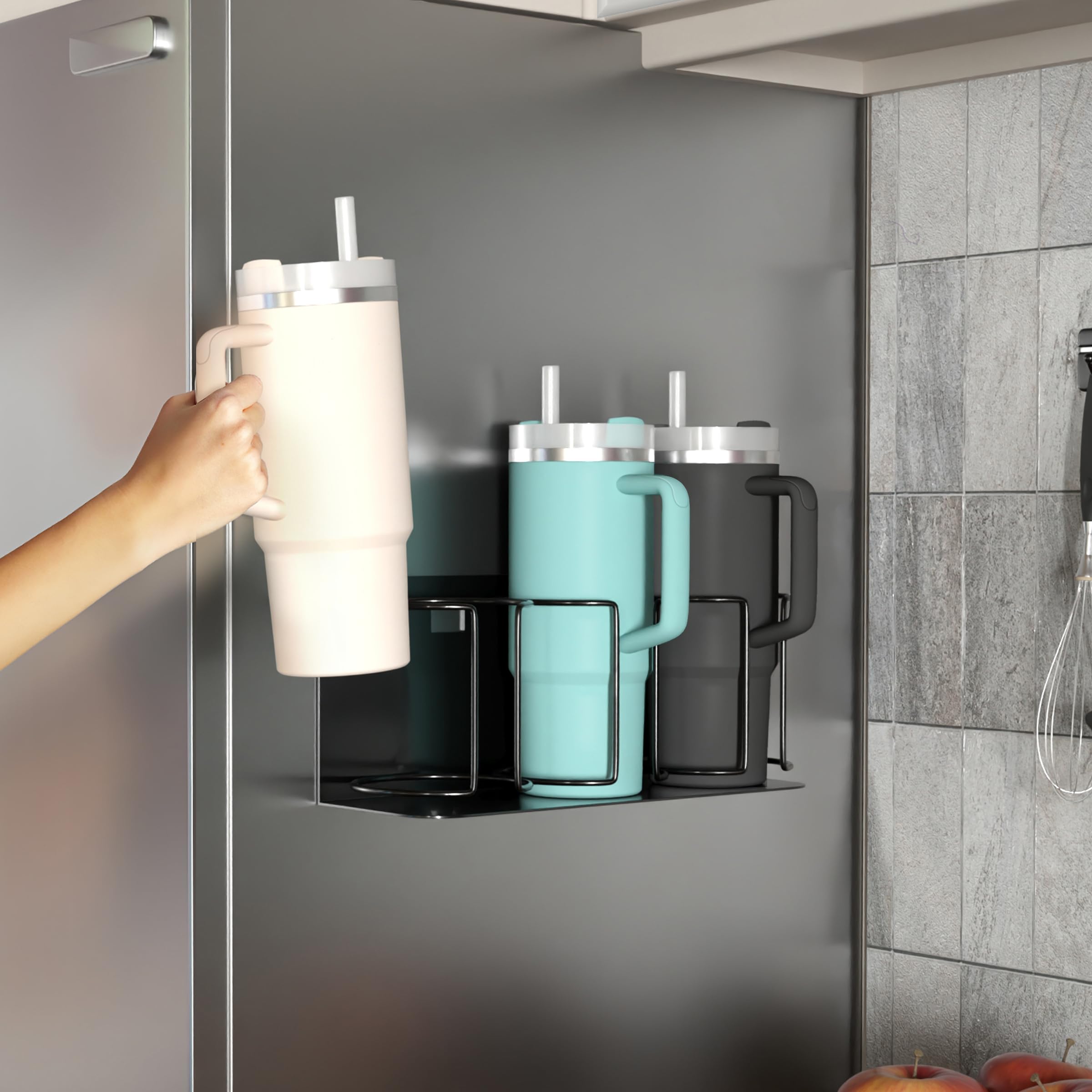 Amazon.com - Sorbus Stanley Cup Organizer – 3-Cup Holder for
