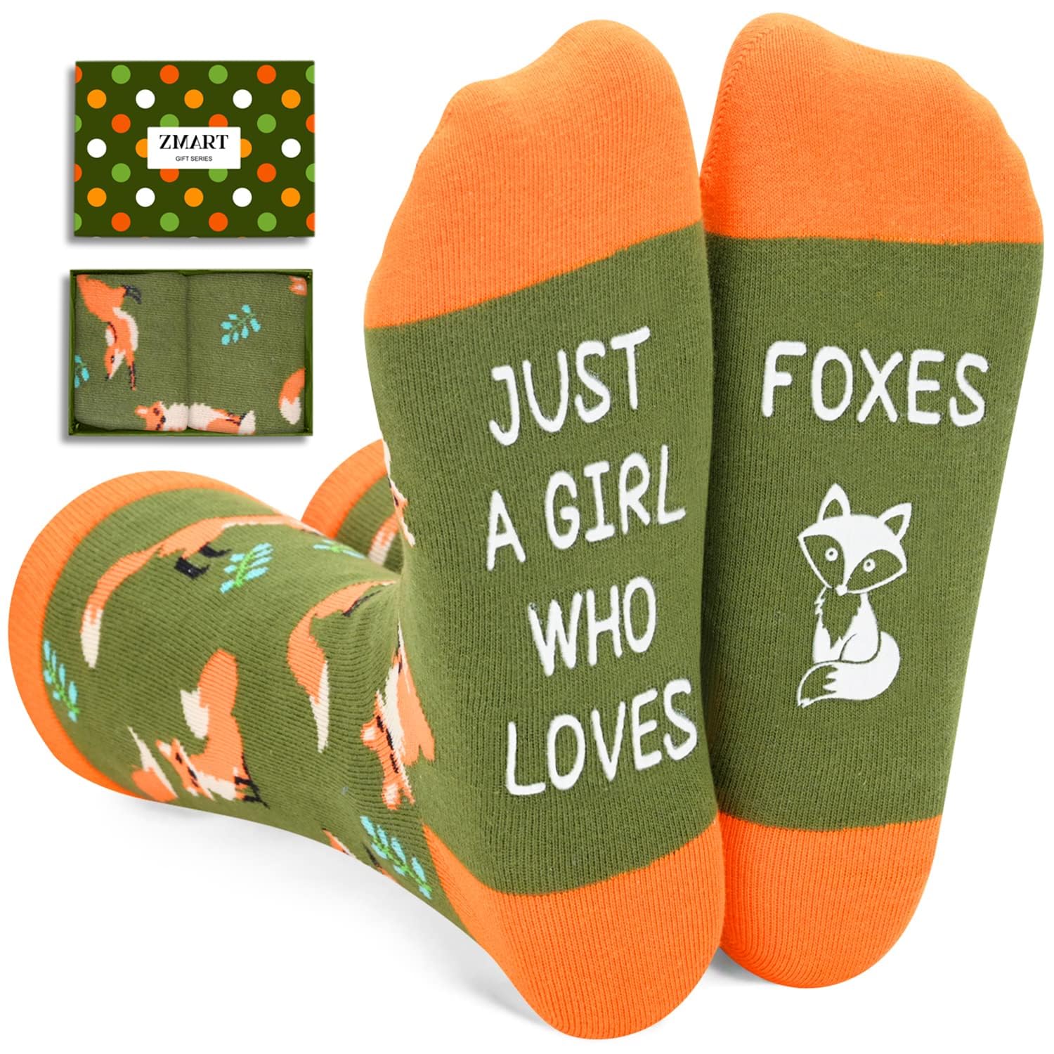 Funny Socks for Women - Turtle Panda Fox Gifts, Hedgehog Socks for Teen Girls