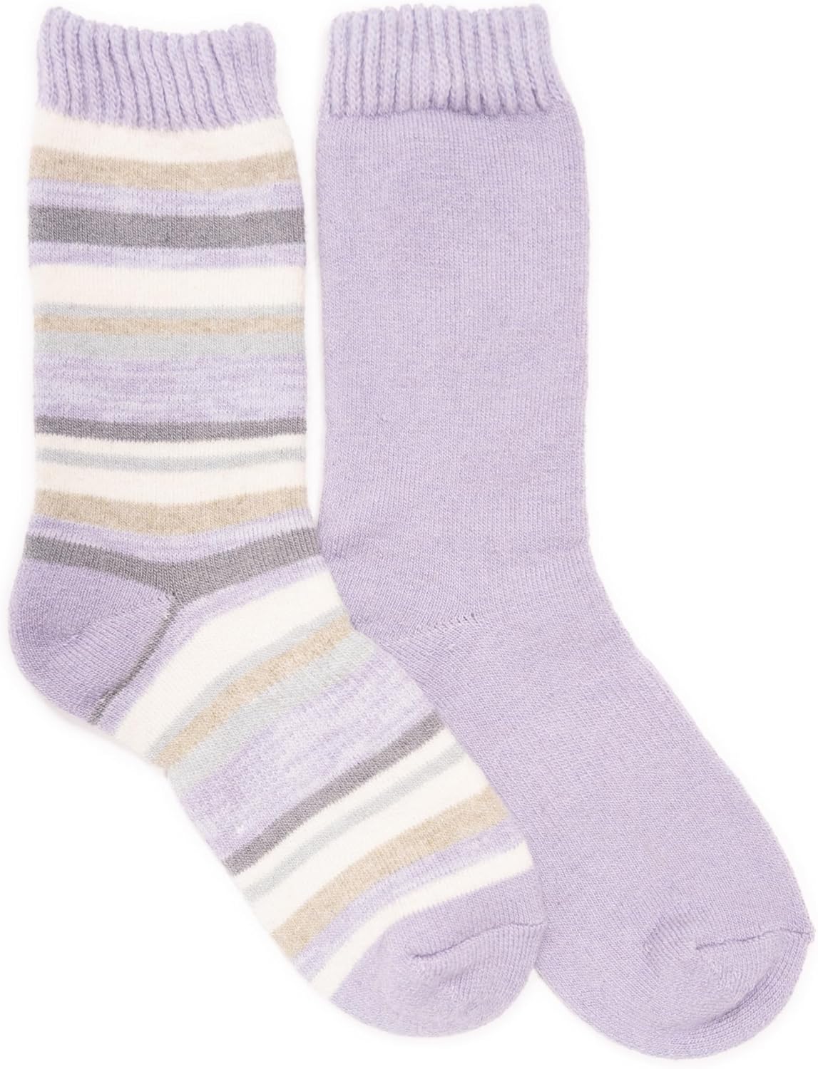 MUK LUKS Women's Wool Socks 2 Pair Pack