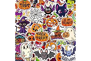100 Unique Halloween Stickers Decoration for Kids