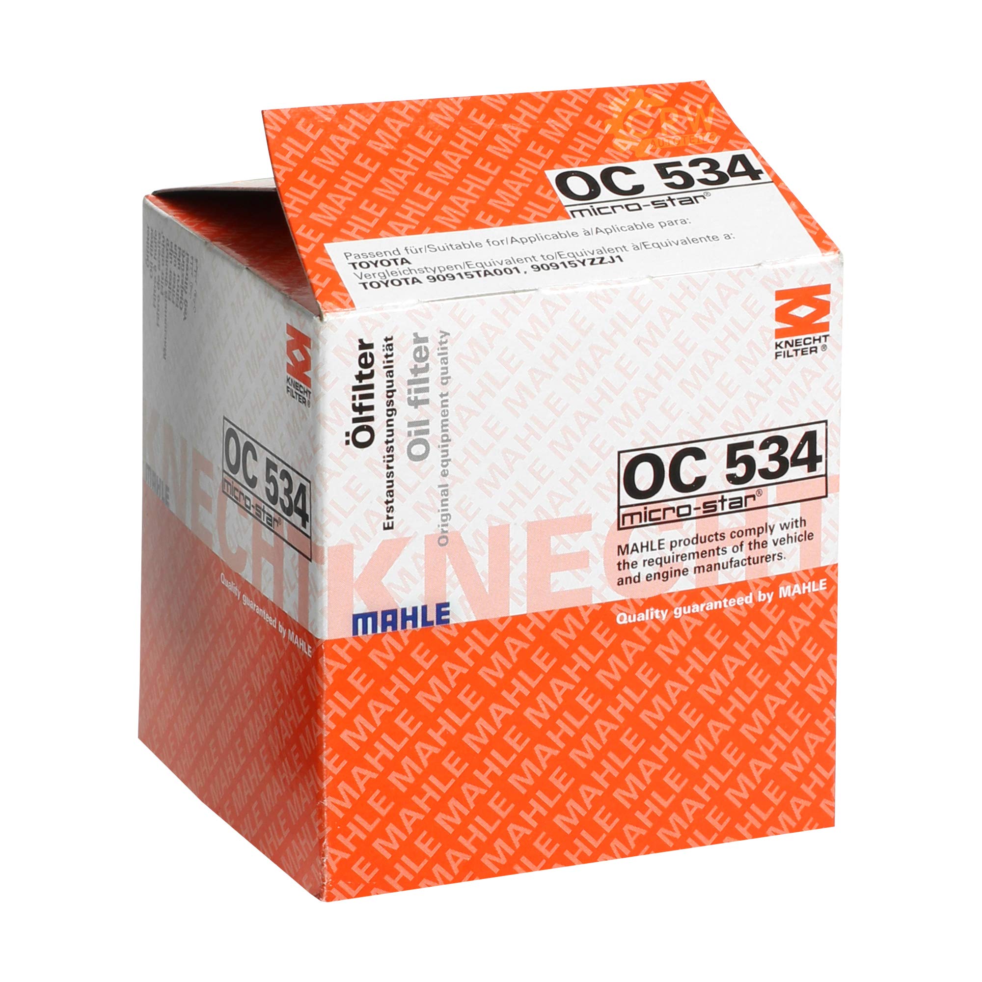 Paquete de inspección Kit de mantenimiento con filtro de aceite OC 534, filtro de aire LX 1001, filtro de cabina LA 109, tornillo de cierre