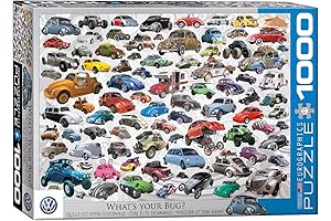 EuroGraphics VW Beetle 1000 Piece Puzzle