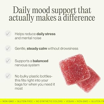 PROXY Panic Sour GABA L-Theanine Calm Sleep Gummies Grapefruit Vegan, 30 Ct
