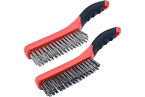 Takavu Heavy Duty Wire Brush Set: Rust Removal Made Easy