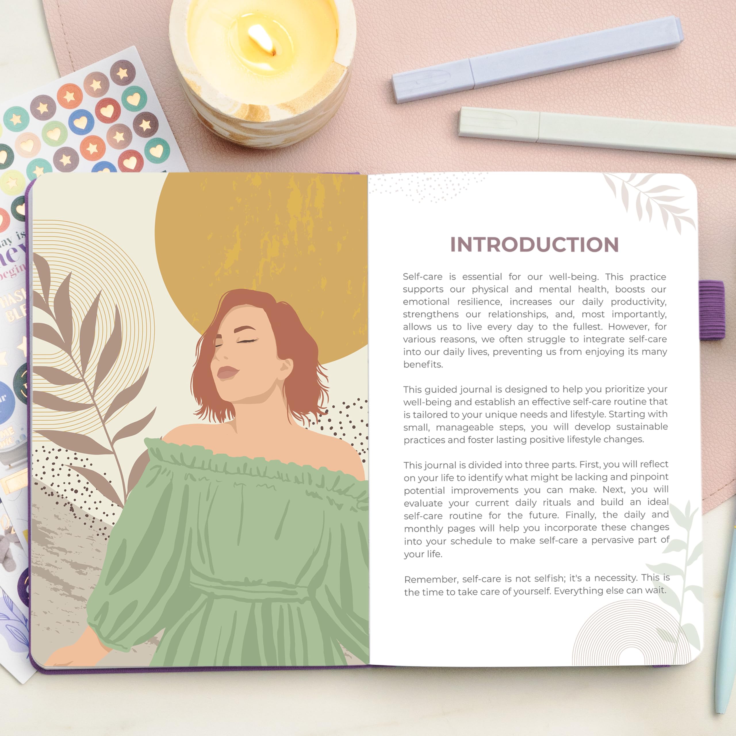 Clever Fox Self-Care Journal Premium, Daily Gratitude & Mental Health Notebook for Women - Image 3