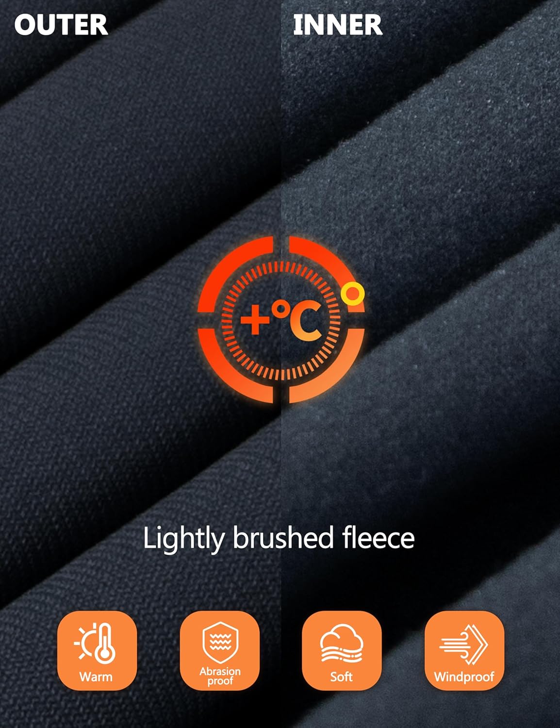 THE GYM PEOPLE Men's Golf Dress Pants Comfy Lightweight Casual Pants 30"/32" Travel Work Trousers with Pockets - Image 4