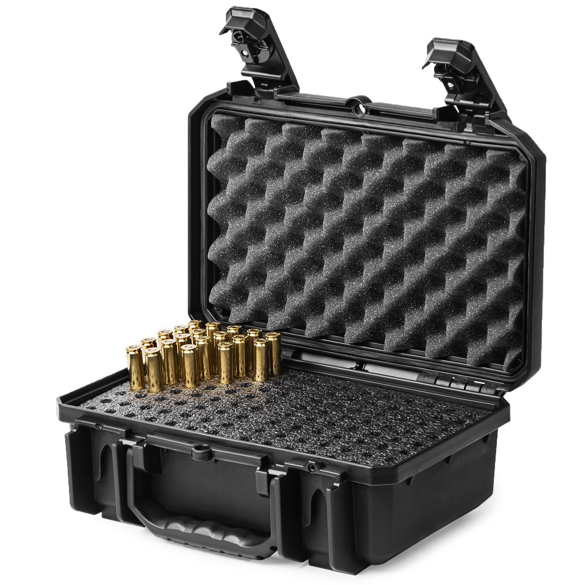 Evergreen Pistol Cases - Multiple Options - Compatible with Glock, Sig Sauer, 1911 Models, Legion Line, G19, G23 Rifle Ammo - 112 Rounds
