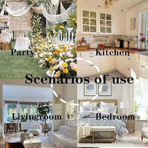 Miniatura 9 de AZRMT Cortinas traslúcidas grises para ventana pequeña de 63 in de largo para cocina, dormitorio o sala de estar, cortinas clásicas con bolsillo