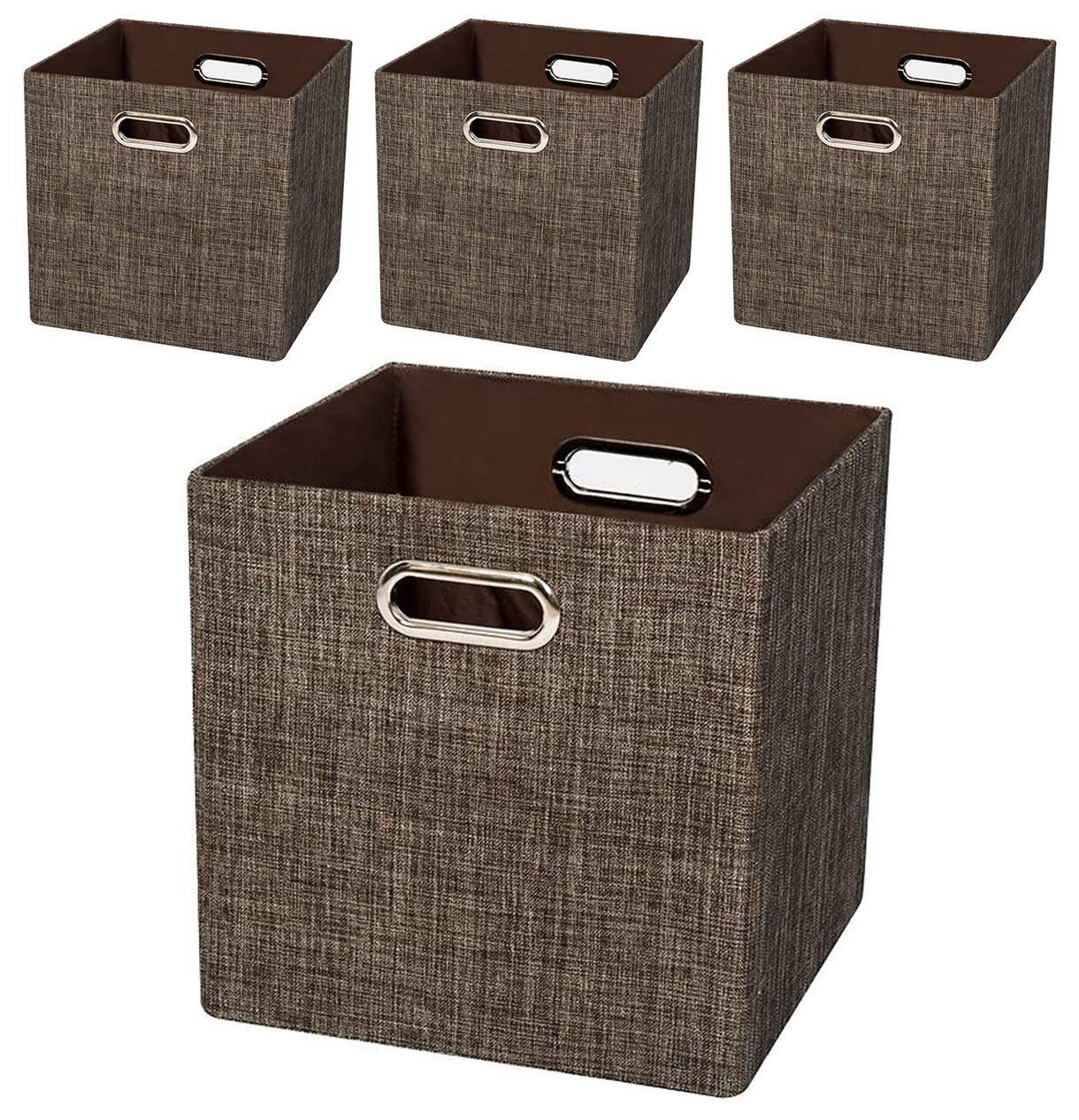 Buy Storage Bins Cube Containers Boxes ,Thick and Heavy Duty Fabric