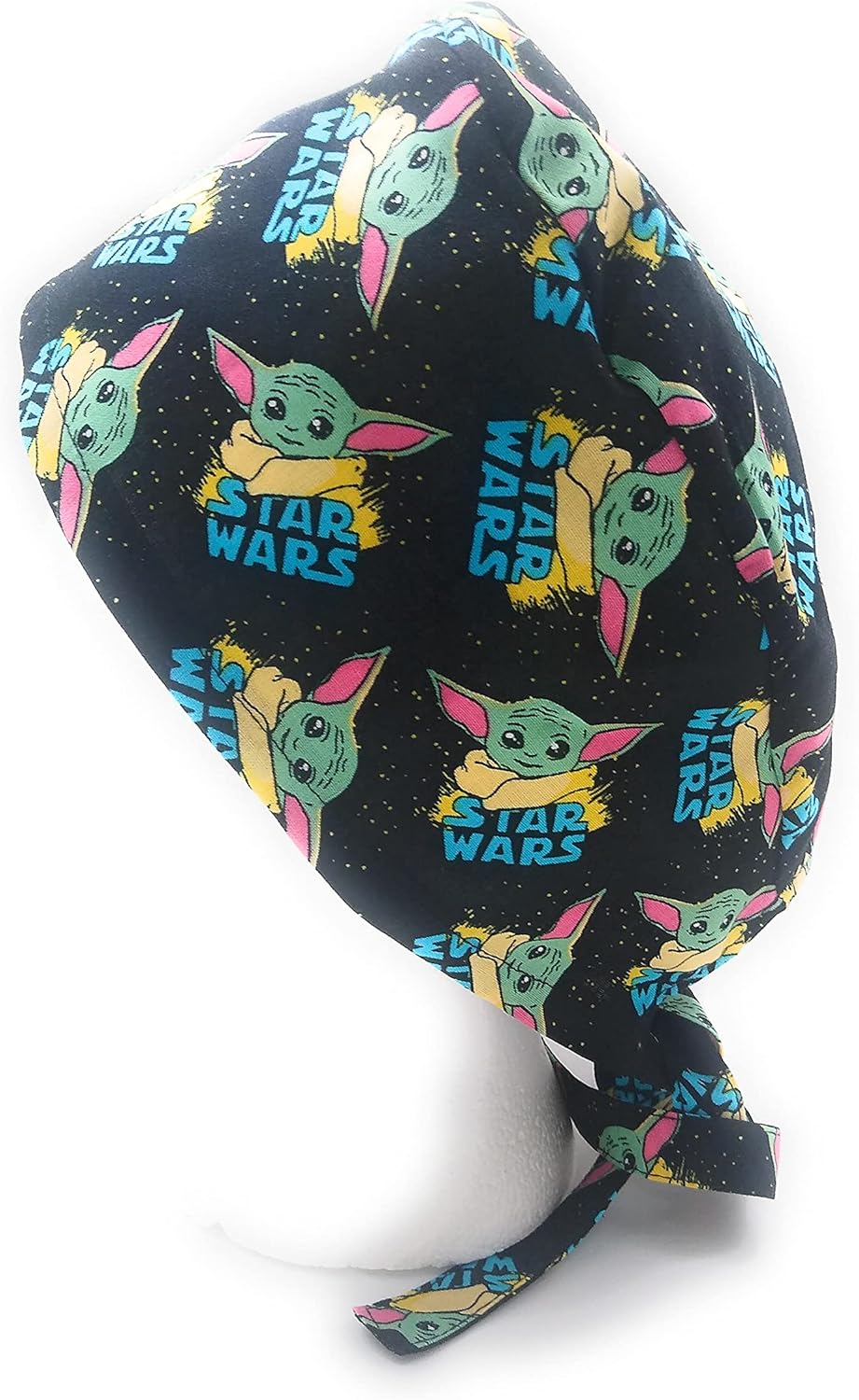 Scrub Hat Science Fiction Space Movie Fun Cotton Fabric Cap Do-Rag Skull Black