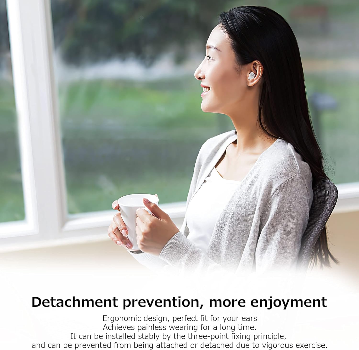 Wireless Earbuds for kids,Cute Hasky Design Earbuds for Phone, IPX5 Waterproof Stereo Headphones in Ear with Mic and Charging Case, 36H Playtime Touch Control True Wireless Bluetooth Earphone. - Image 7