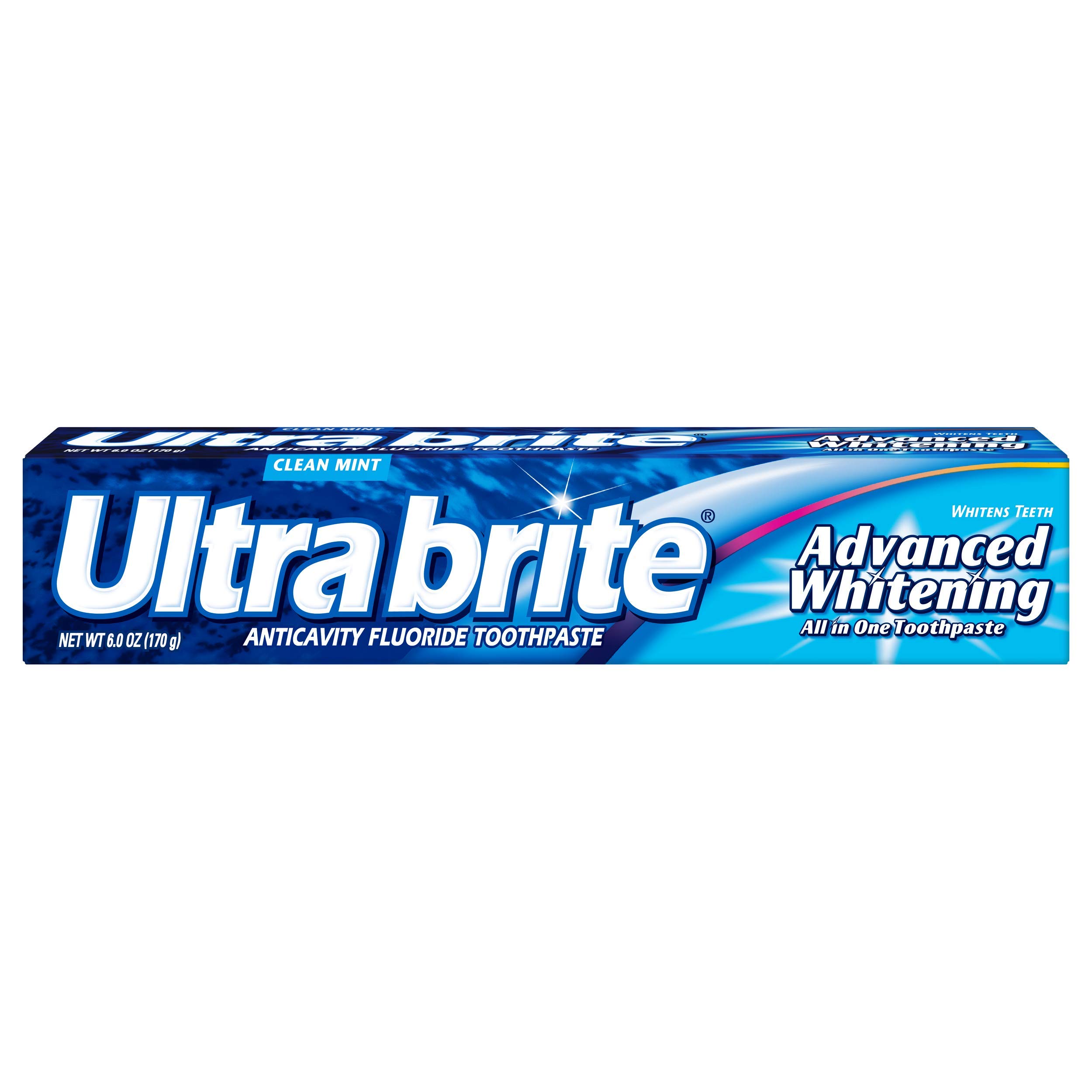 Ultra Brite Advanced Whitening Toothpaste Clean Mint 6 Ounce