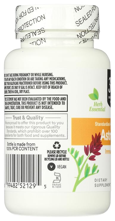365 By Whole Foods Market, Astragalus, 60 Count