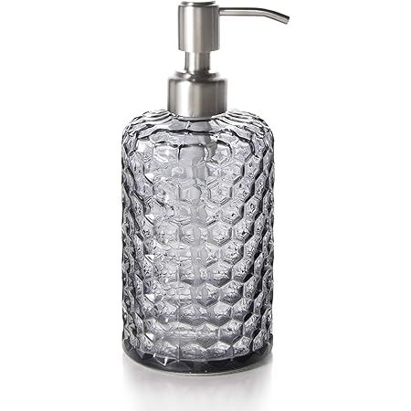 Amazon Easy Tang 330ml ディスペンサー シャンプーボトル ポンプボトル ガラス製 おしゃれ ハンドソープ用 シャンプー用 シャワージェル用 トリートメント用 詰め替え容器 クリアグレー ソープ シャンプー用ディスペンサー ホーム キッチン オンライン通販 Amazon Easy Tang 330ml ディスペンサー シャンプーボトル ポンプボトル ガラス製 おしゃれ ハンドソープ用 シャンプー用 シャワージェル用 トリートメント用 詰め替え容器 クリアグレー ソープ シャンプー用ディスペンサー ホーム キッチン オンライン通販