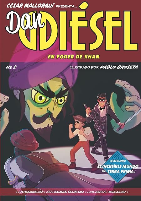 Portada de Dan Diésel 2: En poder de Khan