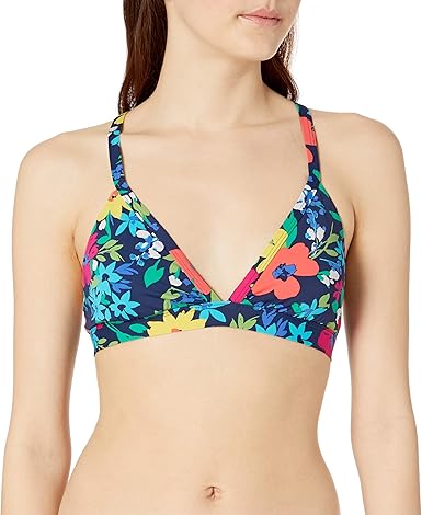 Amazon.com: Nautica Bikini Top de apoyo para mujer con corbata cruzada :  Ropa, Zapatos y Joyería