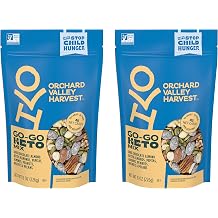 Orchard Valley Harvest Go-Go Keto Mix, 8 oz, Pack of 2 | Dark Chocolate Almond Butter Almonds, Peanuts, Walnuts, Pecans, Low Carb, Gluten Free, Non-GMO, On-The-Go Family Snack