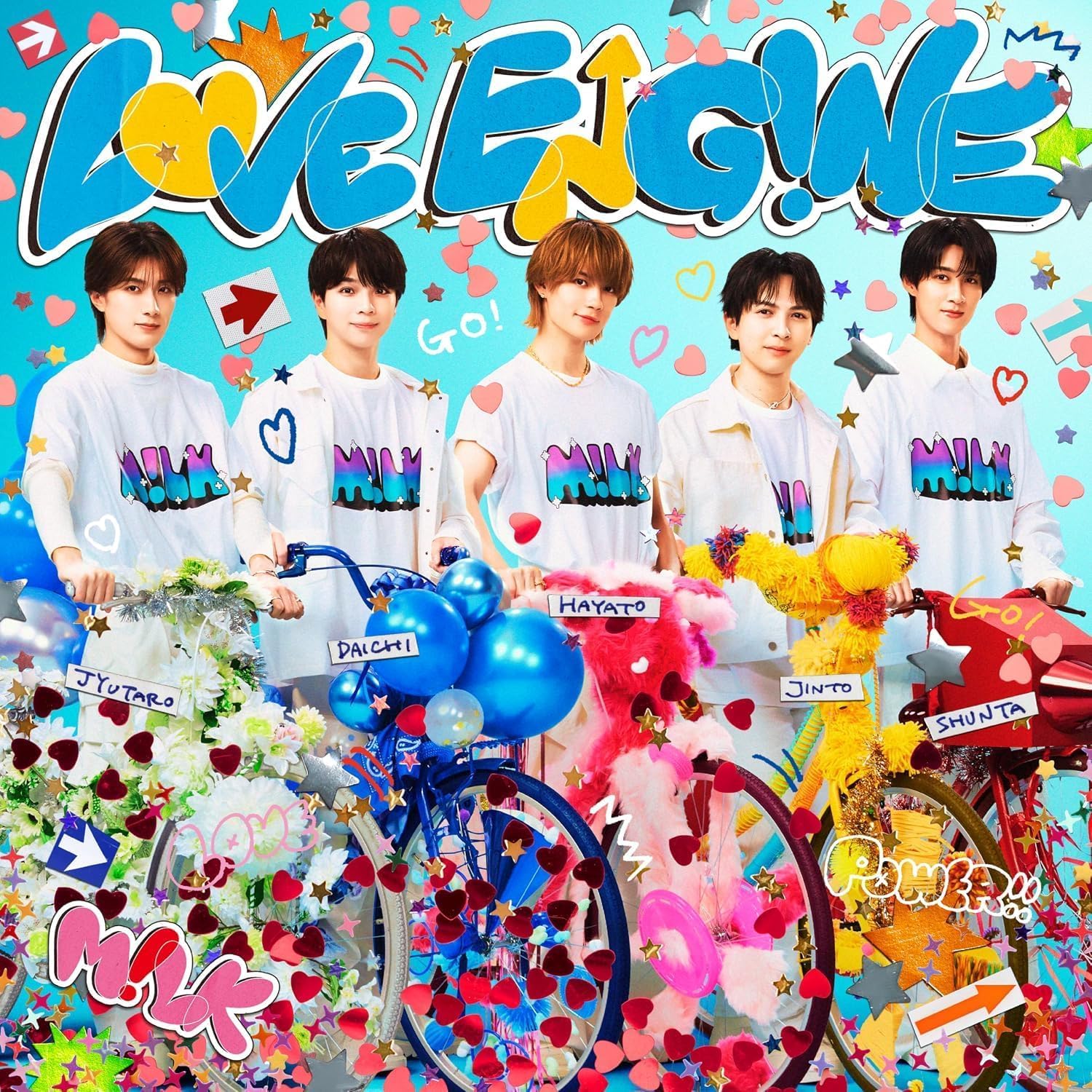 Amazon.co.jp: 【限定特典あり】 M!LK LOVE ENG!NE (初回限定盤)(Blu