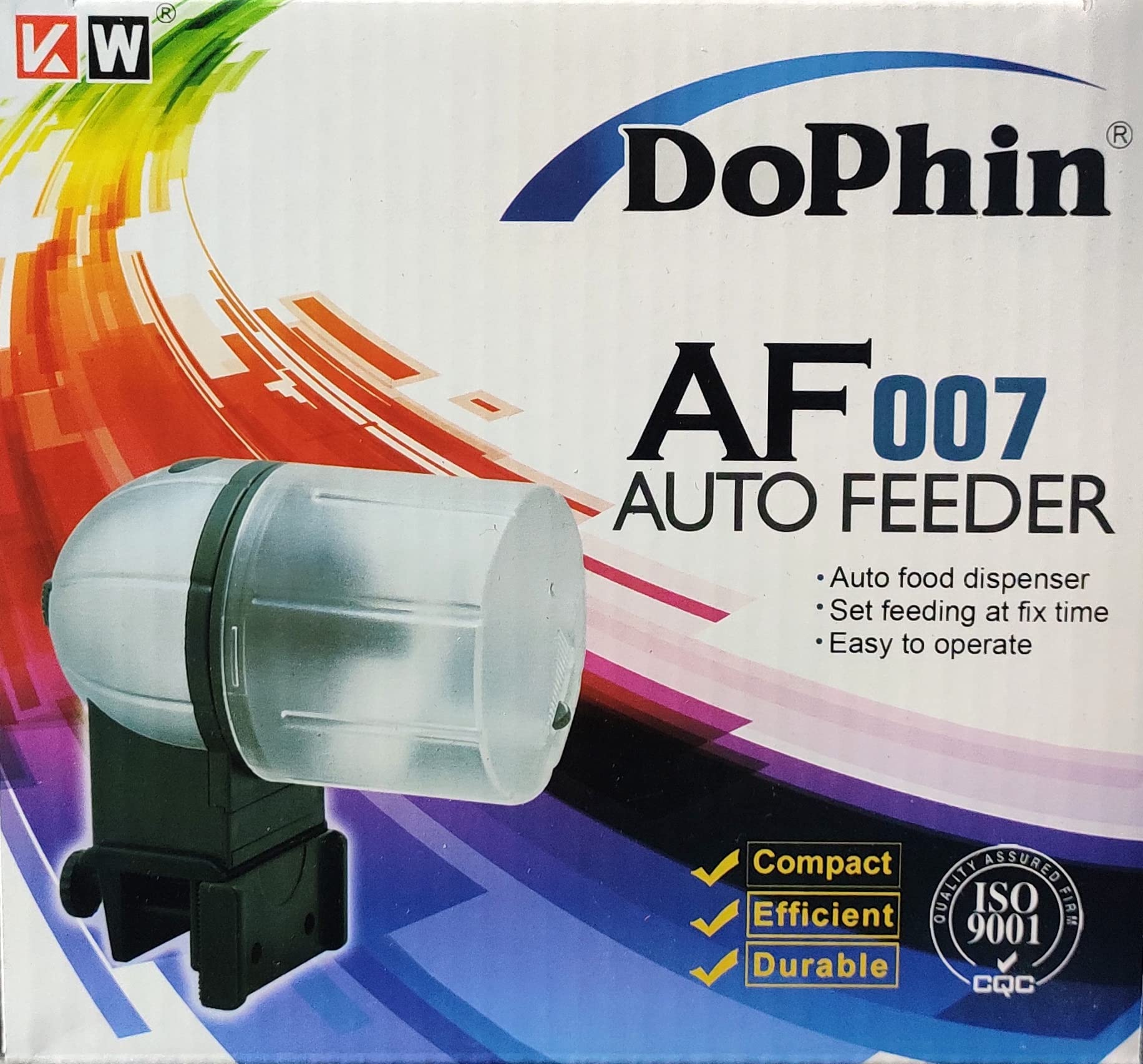 MR TRADERSDophin AF 007 Aquarium Automatic Fish Food Feeder