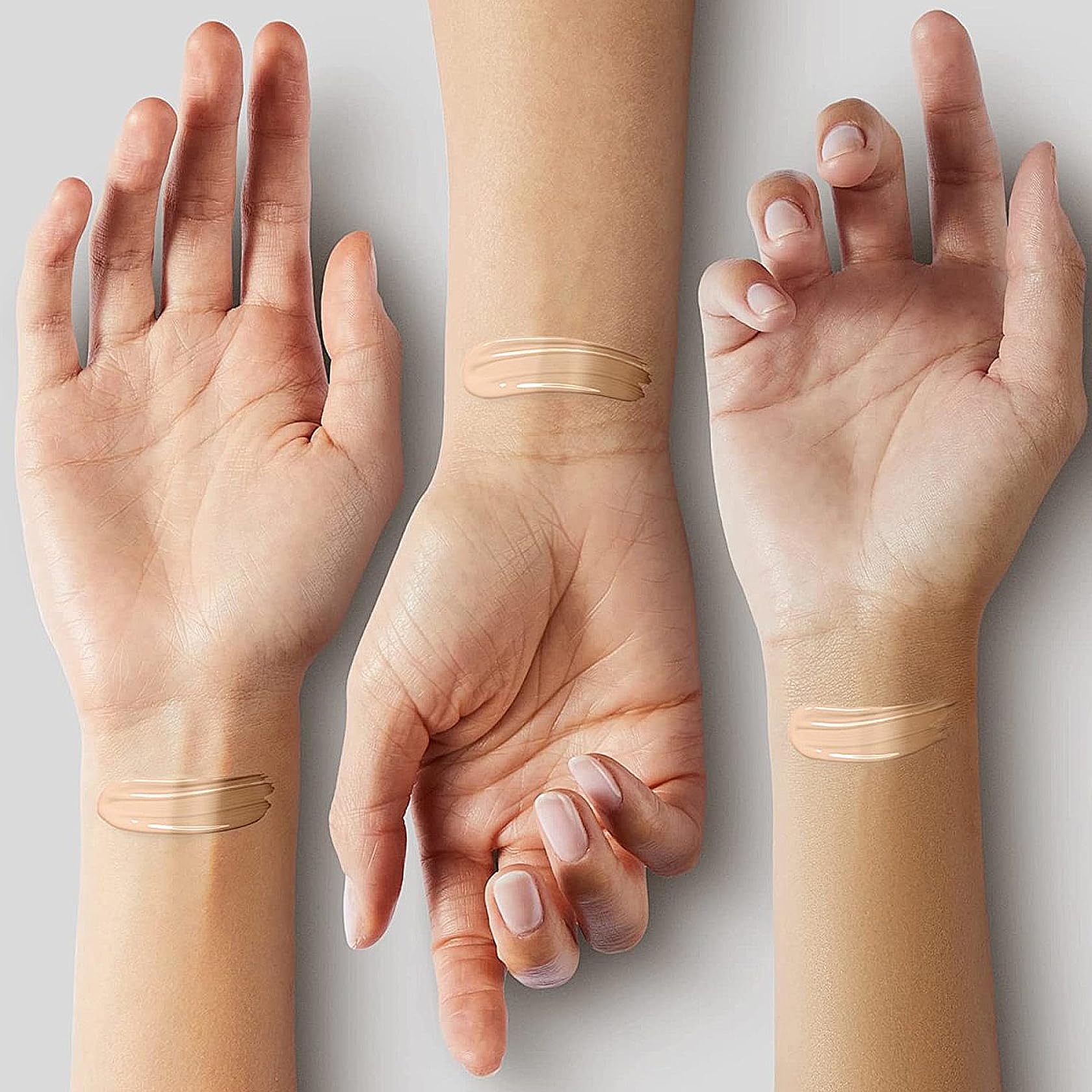 2 unidades de crema CC con cojín de aire de cabeza de hongo, crema hidratante duradera para control de aceite para todo tipo de piel, corrector de cobertura completa, base líquida, juego de maquillaje 5