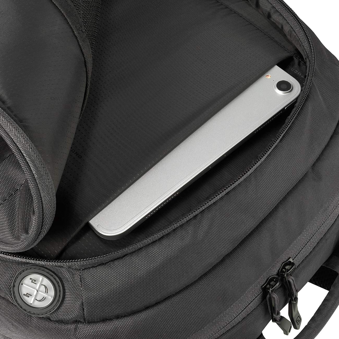 Tucano - Mochila Lato Backpack para portátiles de hasta 17 y MacBook Pro 15 y 17. Negro