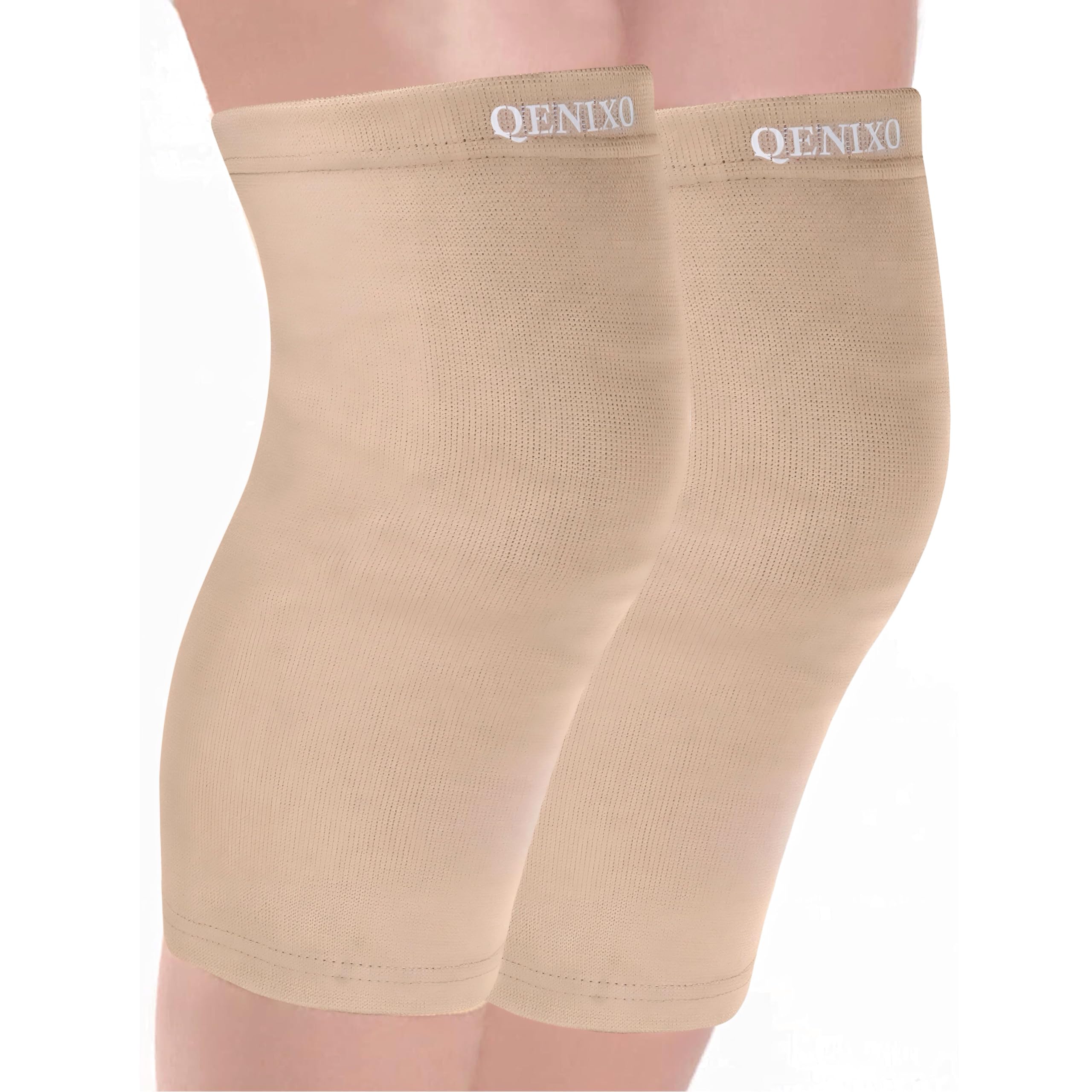 Qenixo® Knee Cap Support,Breathable Fabric For Jogging Workout,Running,Relieves Joint Pain,Muscle Pain,Arthritis and Injury Recovery Walking And Workout Man nd Women Sleeve (S) (B08XZF616L) Amazon Price History, Amazon Price Tracker