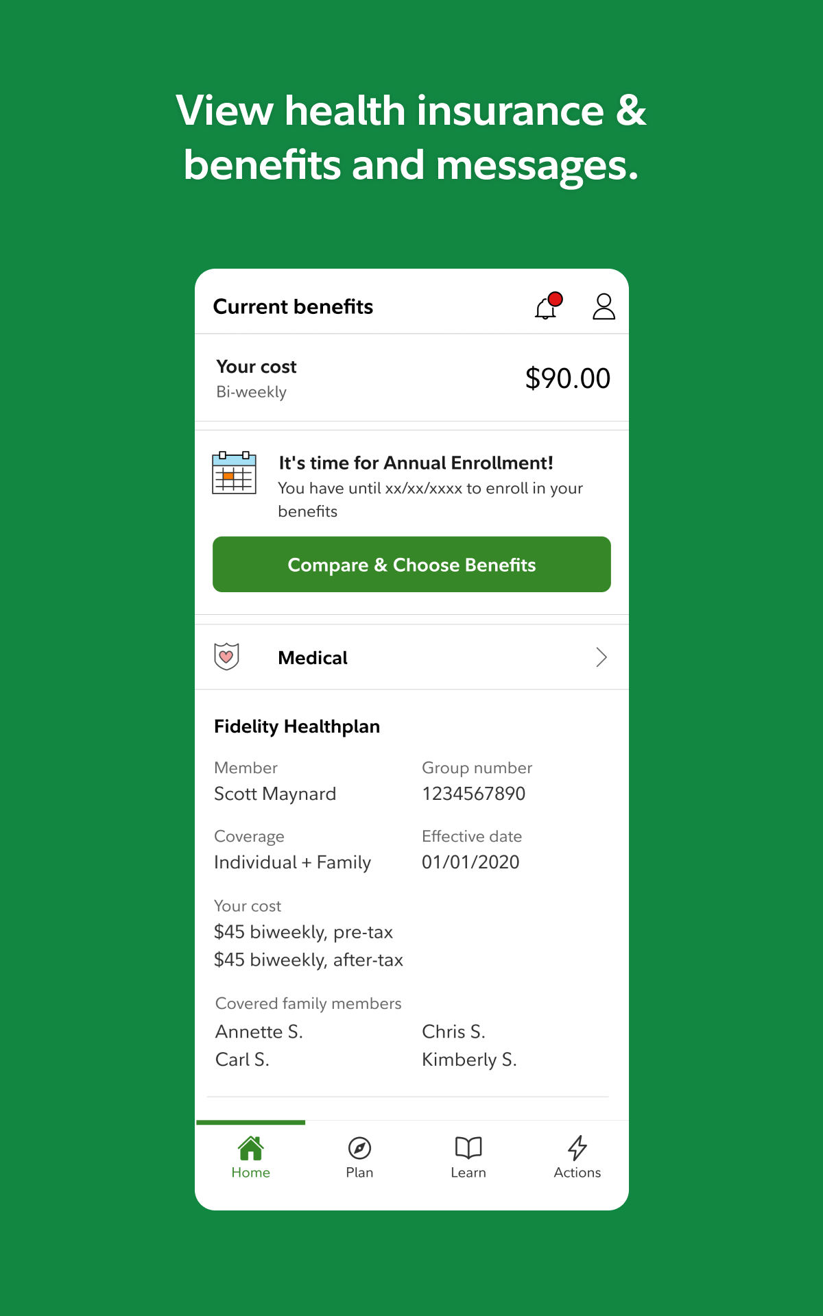 NetBenefits App on Amazon Appstore