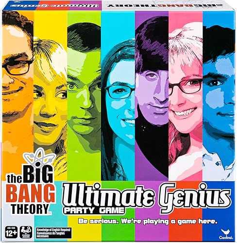 Big Bang Theory - Juego de fiesta Ultimate Genius para adolescentes, adultos y niños de 12 años en adelante