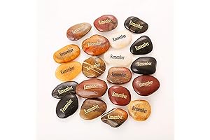 ROCKIMPACT Prayer Rocks, Engraved Memorial Stones, Tokens of Remembrance, and Bible Study Aids
