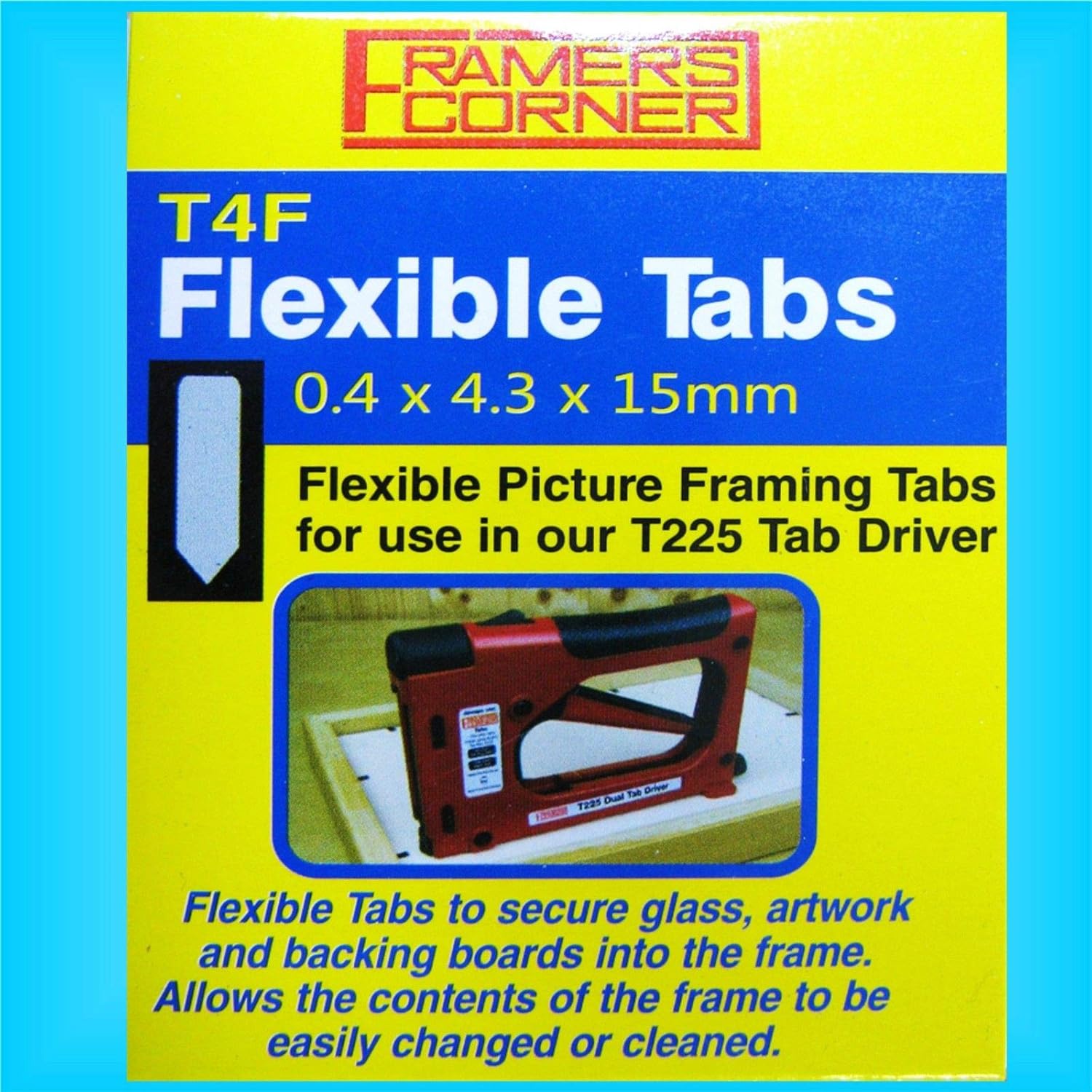 Charnwood 5000 Flexible Tabs T220 T225 C306 C325 Logan Tab Driver