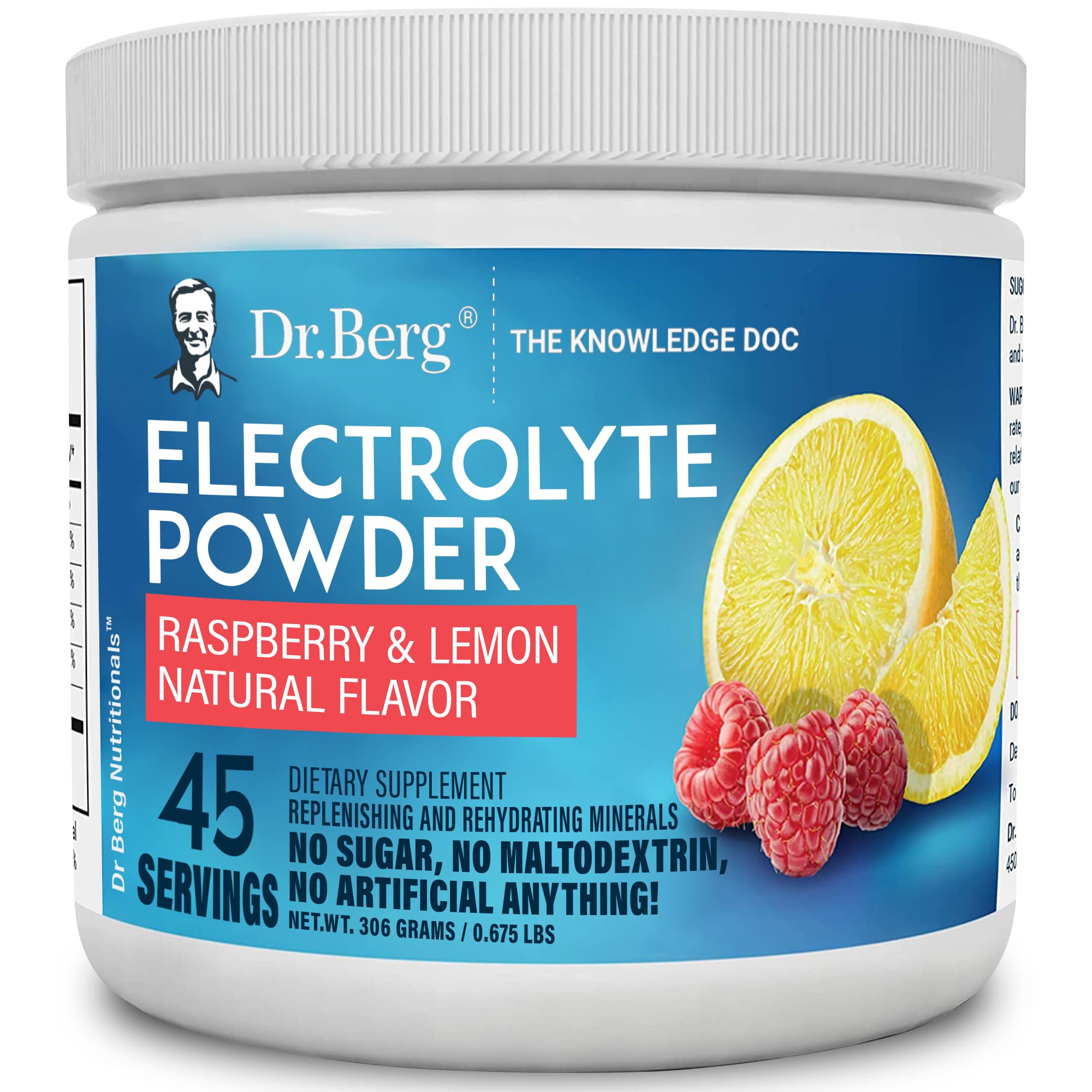Dr. Berg's Original Keto Electrolytes Powder Zero Artificial