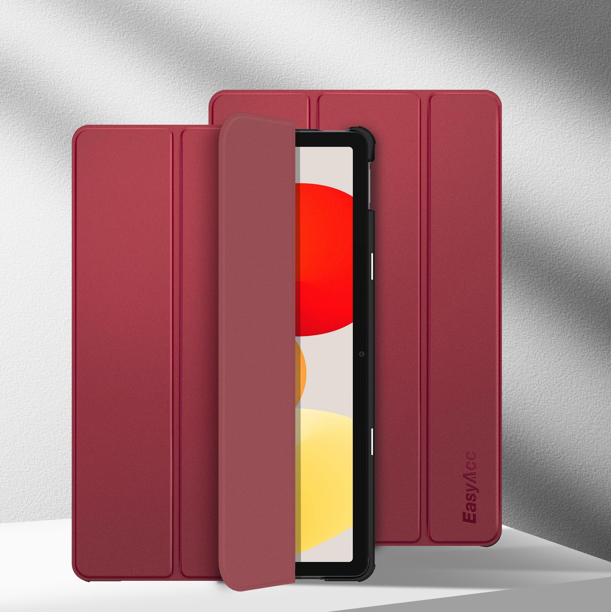 EasyAcc Coque Redmi Pad SE 11" 2023 – Étui Tri-Fold Support, Fin Et Léger Noir