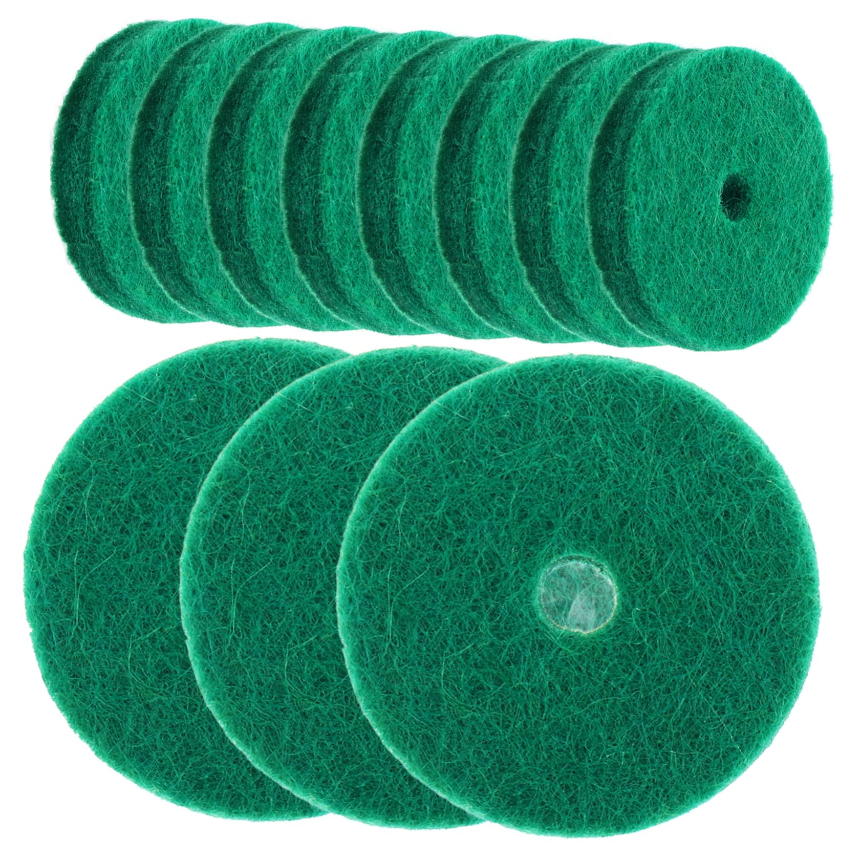 SHOWERORO Piano Repair Parts 90pcs Piano Keyboard Pad Felt Washers Keyboard Balance Washers Leveling