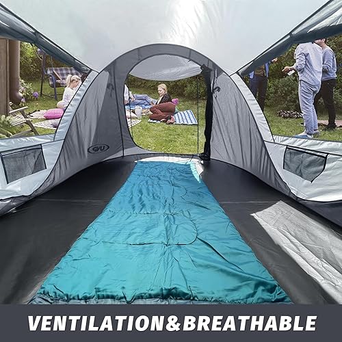 Miniatura 4 de Tienda de campaña emergente, tienda de campaña para 3 personas, tienda de campaña portátil instantánea, tiendas de campaña de sombra fáciles de