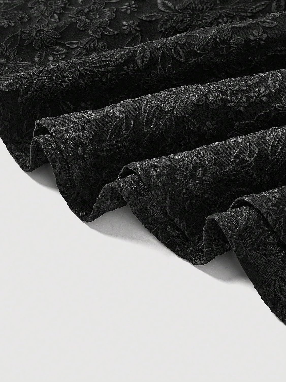 Women's Plus Size Dresses Summer Cocktail Wedding Guest Dress Spring Jacquard Mini Short Sundresses - Image 3