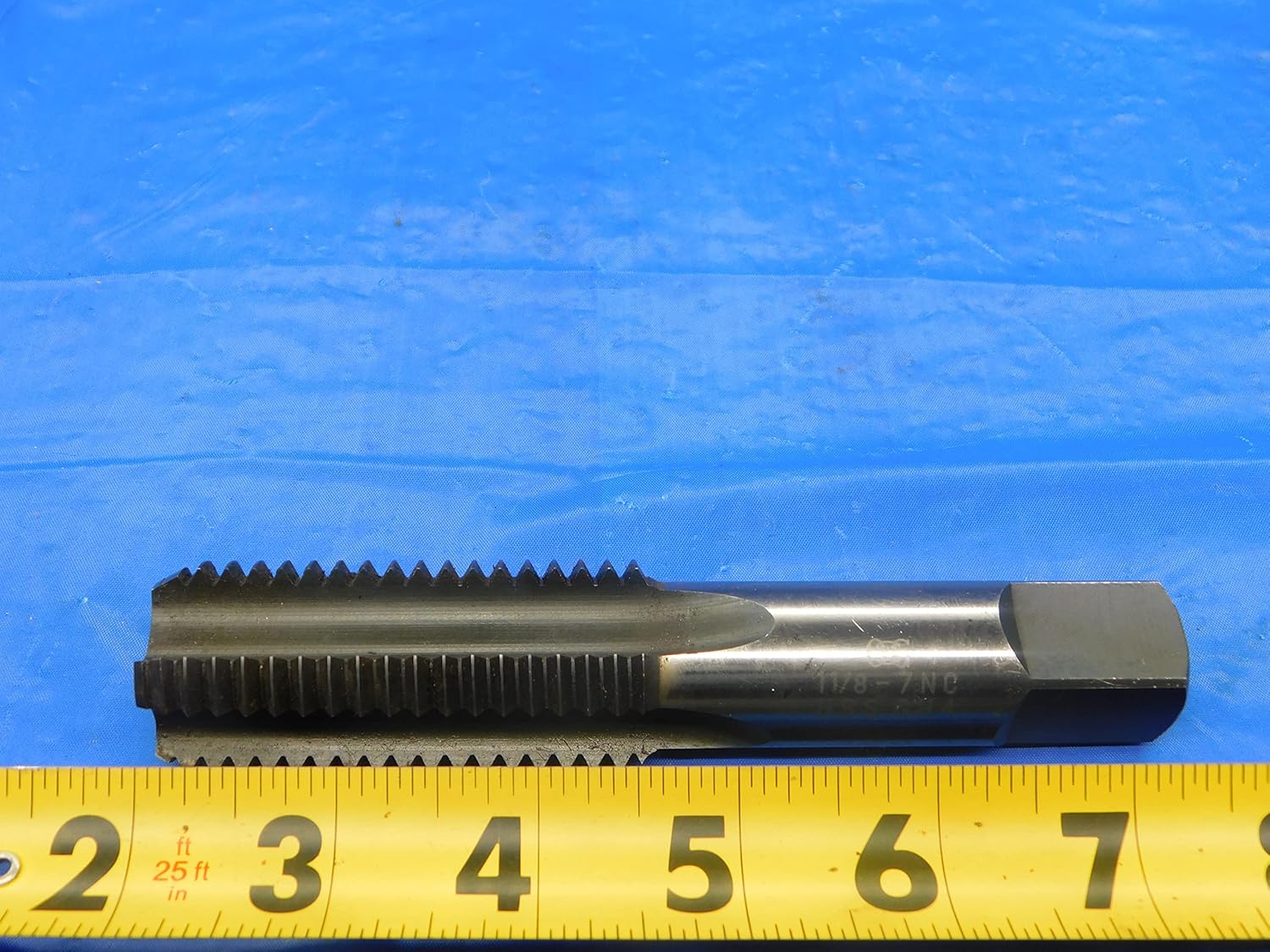 OSG 1 1/8 7 NC GH-4 HSS Bottoming TAP 4 Straight Flute 1.125 Made in Japan - MB7795AK2