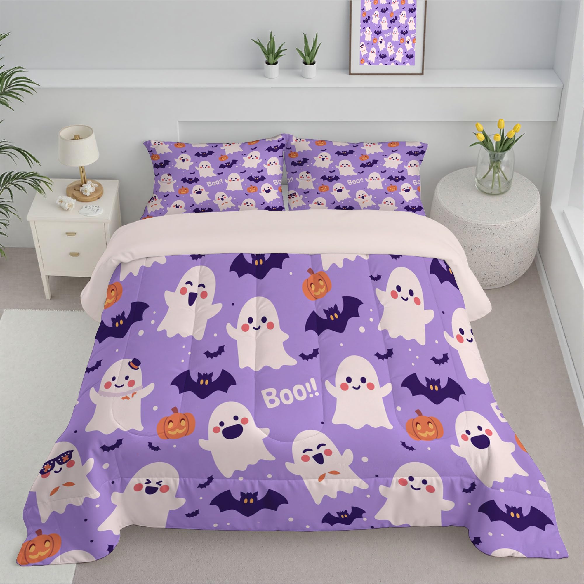 Juego de ropa de cama reversible para solucionar el frío otoñal