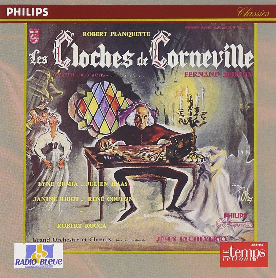 Planquette-Les Cloches De Corneville-Ext.F.Ledoux- [Audio CD] Etcheverry, Jesus