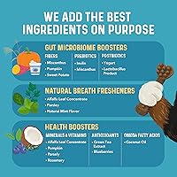 Vista 6 de Bernie's Charming Chompers - Masticables dentales diarios para perros de 50 a 100 libras. - 12 unidades - Limpia los dientes, refresca el aliento +