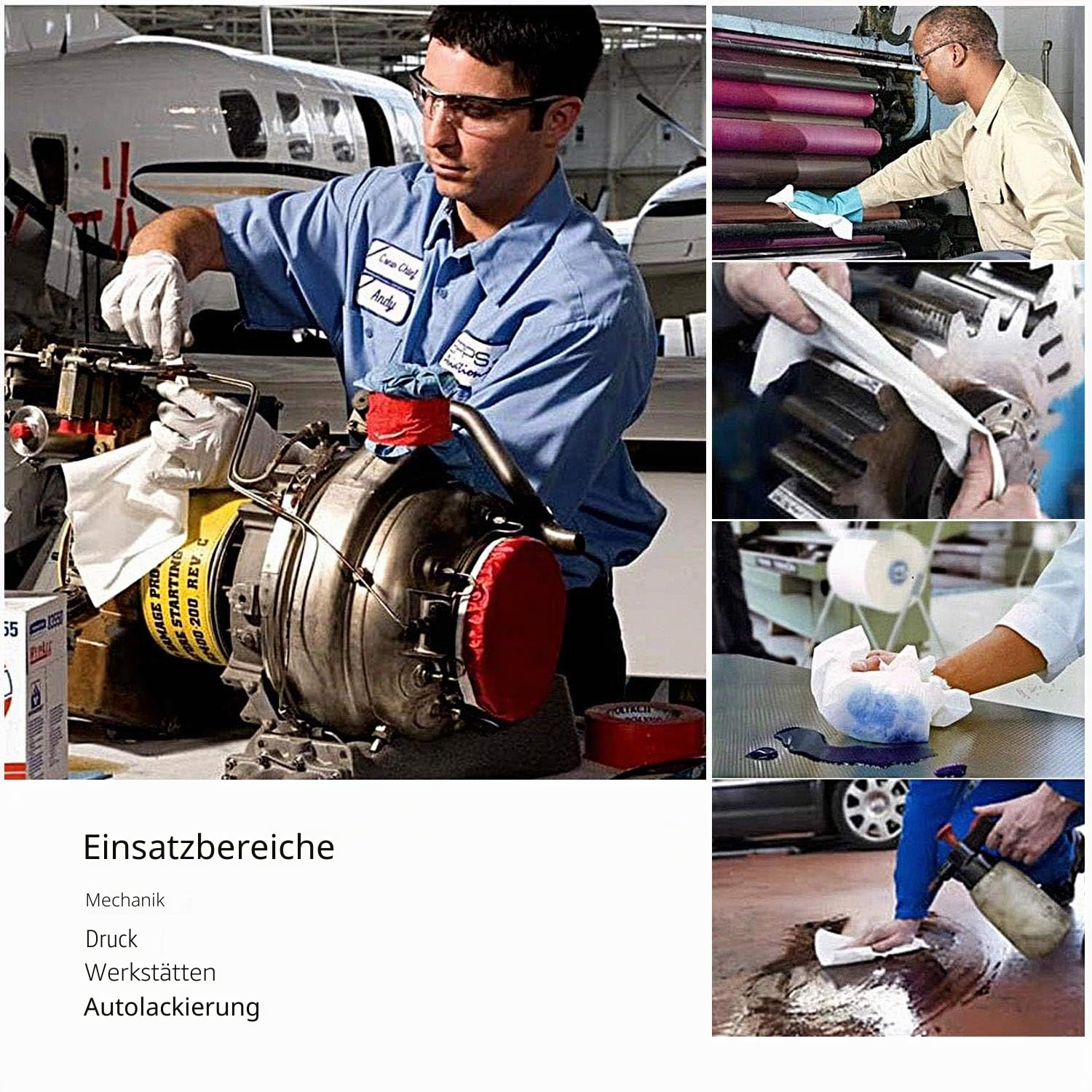AAwipes Cleanroom Reinigungstücher, fusselfrei, 10,2 x 10,2 cm (Beutel mit 600 Stück) Zellulose/Polyester-Mischung (Klasse A, 68 g) für Labor, Elektronik, Pharmazeutik, Druck und Halbleiterindustrie