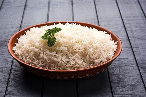 Miniatura 5 de Arroz blanco orgánico de grano largo, 5 libras, sin OMG, vegano, kosher, a granel. Fácil de cocinar. Se mantiene separado y esponjoso. Bajo en
